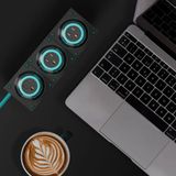  Trạm Sạc Genki Moonbase GaN 240W – Hub 7in1 x 4 USB-C x 3 Ổ Điện AC | 3 Cổng Cắm 