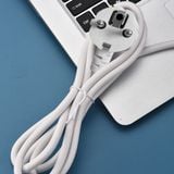  Ổ Cắm Điện USB Đa Năng Dreamm Q613U Chống Giật Dây Dài 2m, Công suất 2000W, 2USB x Type C 