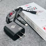  Combo củ cáp sạc nhanh WisdomUp 20W Type C to C (MCD-30T) 