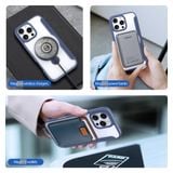  Bao Da cho iPhone 16 Pro Max/ 16 Pro Dux Ducis Skin X Pro Magnetic 