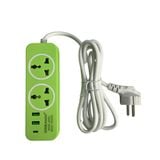  Ổ cắm điện đa năng Dreamm Q002U Chống giật, sạc nhanh USB, dây dài 2m, chịu tải 1500W 