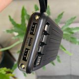  Pin sạc dự phòng WisdomUp 10.000mAh Tích hợp 4 Cáp sạc và màn hình điện tử (CDB-21) 