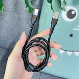  Cáp sạc nhanh Wisdomup Type-C PD60W, dây dù siêu bền, truyền tải dữ liệu nhanh chóng (SJX-38CC) 