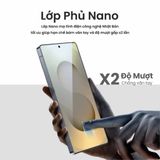  Kính Cường Lực Cho Samsung S25 Ultra DEKEY 3D Sentery Có Khung Trợ Dán, Không Lẹm Viền 
