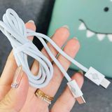  Dây cáp dù sạc nhanh WisdomUp Type C to C 60W Dây bện vải 1m (SJX-42CC) 