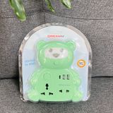  Đèn ngủ đa năng 4in1 hình gấu Dreamm tích hợp cắm điện, Typc-C x USB - TB-204 