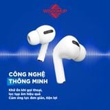  Tai nghe Bluetooth Wisdomup TS âm thanh sống động, chống ồn 
