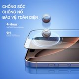  Kính Cường Lực Khung Tự Dán Dux Ducis Roga cho iPhone 16/ iPhone 17 Series 