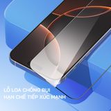  Kính Cường Lực Khung Tự Dán Dux Ducis Roga cho iPhone 16/ iPhone 17 Series 