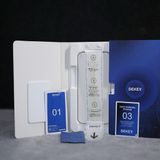  Kính Cường Lực Dekey 3D Kèm Khung Không Lẹm Viền Cho iPhone 17 Series / iPhone 15/ iPhone 16 Series 