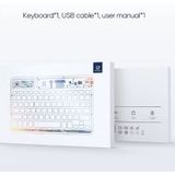  Bàn Phím Bluetooth Dux Ducis CK Led RGB 