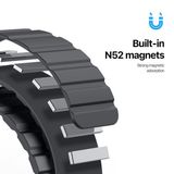  Dây Đeo Kèm Ốp cho Apple watch 49mm & 42/44/45mm Dux Ducis OA One-Piece Silicone Magnectic 
