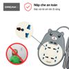  Ổ Cắm Điện Đa Năng Dreamm hình gấu dễ thương Dây dài 2,5m Chịu tải 2000W 