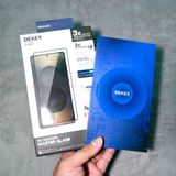  Kính Cường Lực Cho Samsung S25 Ultra DEKEY 3D Sentery Có Khung Trợ Dán, Không Lẹm Viền 
