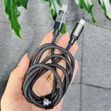  Dây cáp sạc nhanh Wisdomup Type C & USB A - PD60W/ 27W/ 100W (SJX-46) 