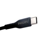  Dây cáp Sạc Philips Max 60W Type C to Type C | Dài 1.2M | Dây Silicone - DLC8601 