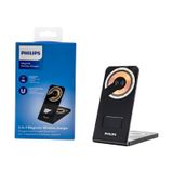  Đế sạc không dây từ tính Philips Foldable 3in1 công suất 15W - DLP9340 