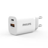  Củ sạc nhanh Philips USB & Type C - PD30W + QC3.0 - DLP5331CW 