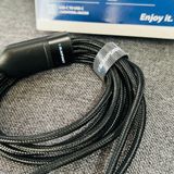  Cáp sạc 3in1 Blaupunkt PD100W dài 1.2m, Type-C to C + Ligh.ning + Micro Dây dù chắc chắn 