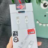  Dây cáp dù sạc nhanh WisdomUp Type C to C 60W Dây bện vải 1m (SJX-42CC) 