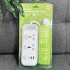  Ổ Cắm Điện USB Đa Năng Dreamm Q613U Chống Giật Dây Dài 2m, Công suất 2000W, 2USB x Type C 