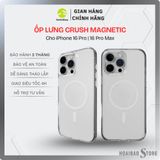  Ốp lưng trong suốt SwitchEasy cho iPhone 16 Pro Max | 16 Pro Crush Protective 