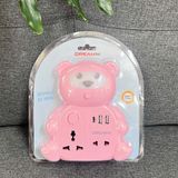  Đèn ngủ đa năng 4in1 hình gấu Dreamm tích hợp cắm điện, Typc-C x USB - TB-204 