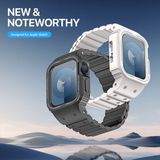  Dây Đeo Kèm Ốp cho Apple watch 49mm & 42/44/45mm Dux Ducis OA One-Piece Silicone Magnectic 