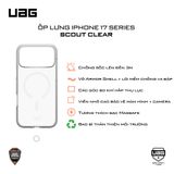  Ốp lưng UAG Scout Clear Magnetic Cho iPhone 17 Series 
