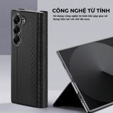  Bao Da cho Samsung Galaxy Z Fold 7 Dux Ducis Da PU Bril 