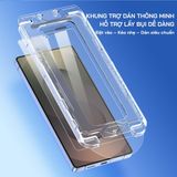  Kính Cường Lực cho Samsung S25 Ultra/ S25 Edge Dux Ducis Roga Kèm Khung Không Viền 