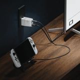  Bộ Sạc Nhanh Genki Covert Dock 2 GaN 45W – Kiêm Hub HDMI 4K60Hz 3 Chuôi Cắm 