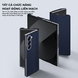  Bao Da cho Samsung Galaxy Z Fold 7 Dux Ducis Da PU Bril 