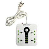  Ổ cắm điện đa năng Dreamm A37-2.1A 3USB x Type C, Chống cháy, công suất tối đa 2800W 