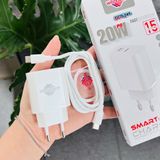  Combo củ cáp sạc nhanh Wisdomup PD20W Type C & Lightning (OCD-24P/24T) 
