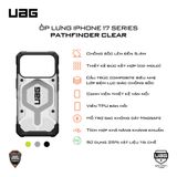  Ốp lưng UAG Pathfinder Clear Magnetic Cho iPhone 17 Series 