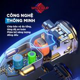 Tẩu sạc ô tô 3 in 1 Wisdomup công suất 30W, hỗ trợ PD & QC (CC-15) 