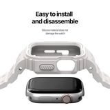  Dây Đeo Kèm Ốp cho Apple watch 49mm & 42/44/45mm Dux Ducis OA One-Piece Silicone Magnectic 
