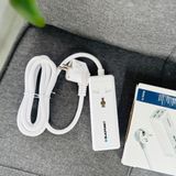  Ổ cắm điện Blaupunkt 2 USB-C + 2 USB-A, sạc nhanh PD65W, Dây 2m, Chống lửa - PSN9650 