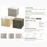  Hộp Đựng Đồ Đa Năng Kiêm Ghế Gấp Gọn Dreamm Tiện Lợi - 27L | 30L | 55L 