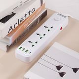  Ổ Cắm Điện Đa Năng Dreamm J01U Chống Giật, Dây 3M, Công Suất 2800W, 3USB x Type C, Chống Cháy 