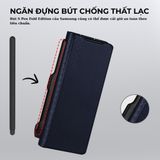  Bao Da cho Samsung Z Fold 7/ Z Fold 6 Dux Ducis Bril Với Ngăn Đựng Bút, Đựng Thẻ 