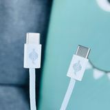  Dây cáp dù sạc nhanh WisdomUp Type C to C 60W Dây bện vải 1m (SJX-42CC) 