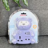  Đèn ngủ đa năng 4in1 hình gấu Dreamm tích hợp cắm điện, Typc-C x USB - TB-204 