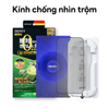  Kính Cường Lực Dekey 3D Kèm Khung Không Lẹm Viền Cho iPhone 17 Series / iPhone 15/ iPhone 16 Series 