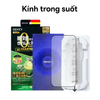  Kính Cường Lực Dekey 3D Kèm Khung Không Lẹm Viền Cho iPhone 17 Series / iPhone 15/ iPhone 16 Series 