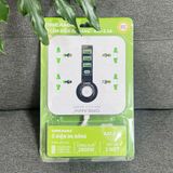  Ổ cắm điện đa năng Dreamm A37-2.1A 3USB x Type C, Chống cháy, công suất tối đa 2800W 
