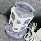  Ổ Cắm Điện Đa Tầng Dreamm Dây 2m, Công Suất 2500W, Sạc USB Tiện Lợi - ZN:61 