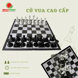  CỜ VUA KHÔNG NAM CHÂM - 2 MÀU ĐỎ VÀ ĐEN 