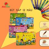  BÚT SÁP 12 MÀU GIÁ RẺ 